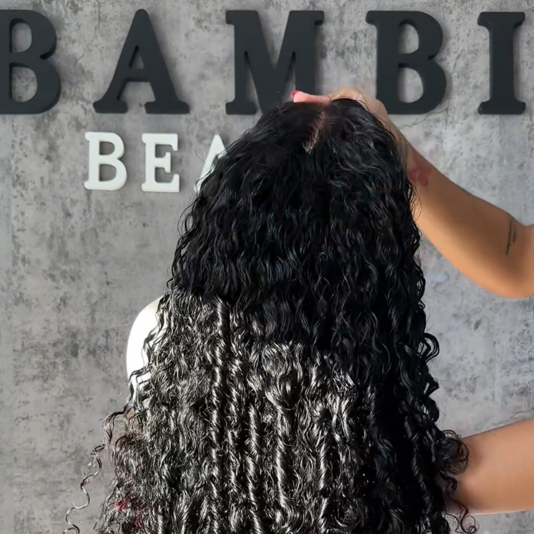 Raw 13×4 Hd lace, Burmese Curly wig