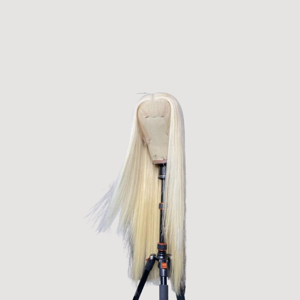 Virgin Blond 613 Straight Wig (Transparent Lace)