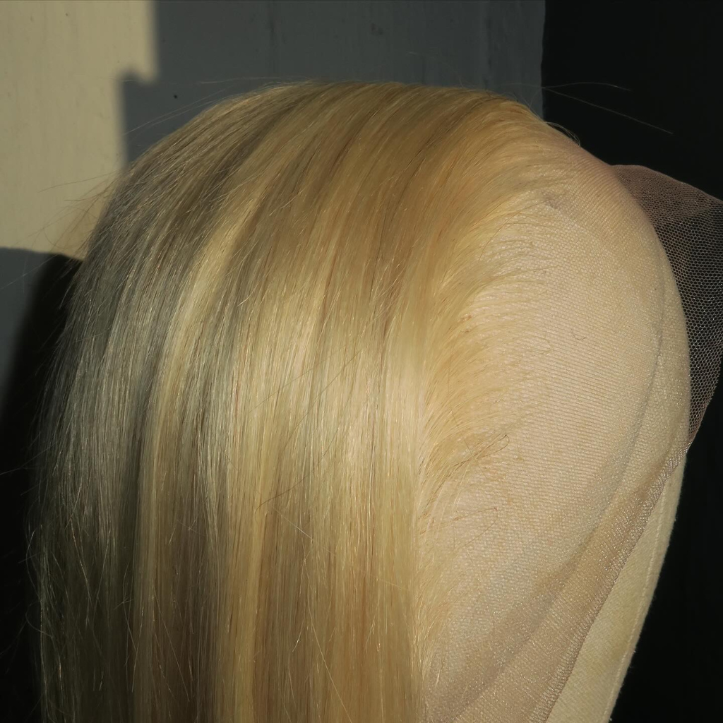 Virgin Blond 613 Straight Wig (Transparent Lace)