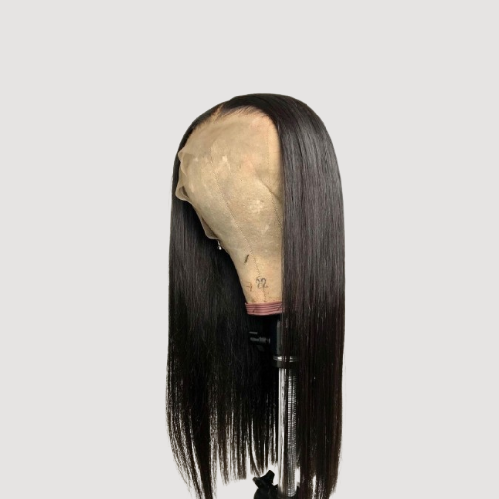 Virgin Super Straight Frontal Wig (Hd lace)