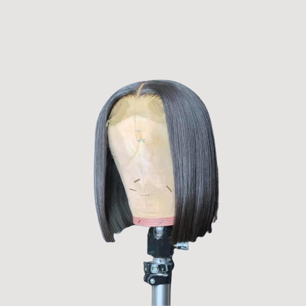 Virgin Super Straight Bob Wig (Glueless Hd Lace)