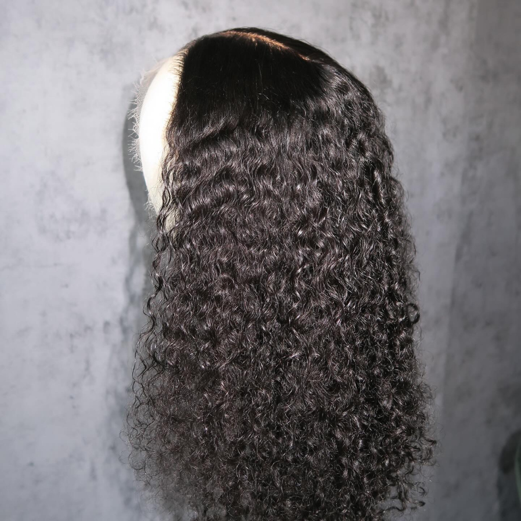 Raw 13×4 Hd lace, Burmese Curly wig