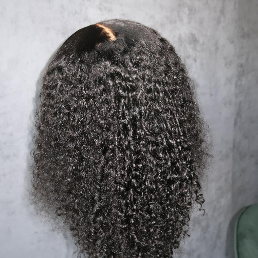 Raw 13×4 Hd lace, Burmese Curly wig