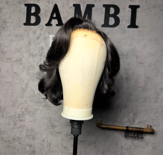 Virgin Super Straight Bob Wig (Glueless Hd Lace)