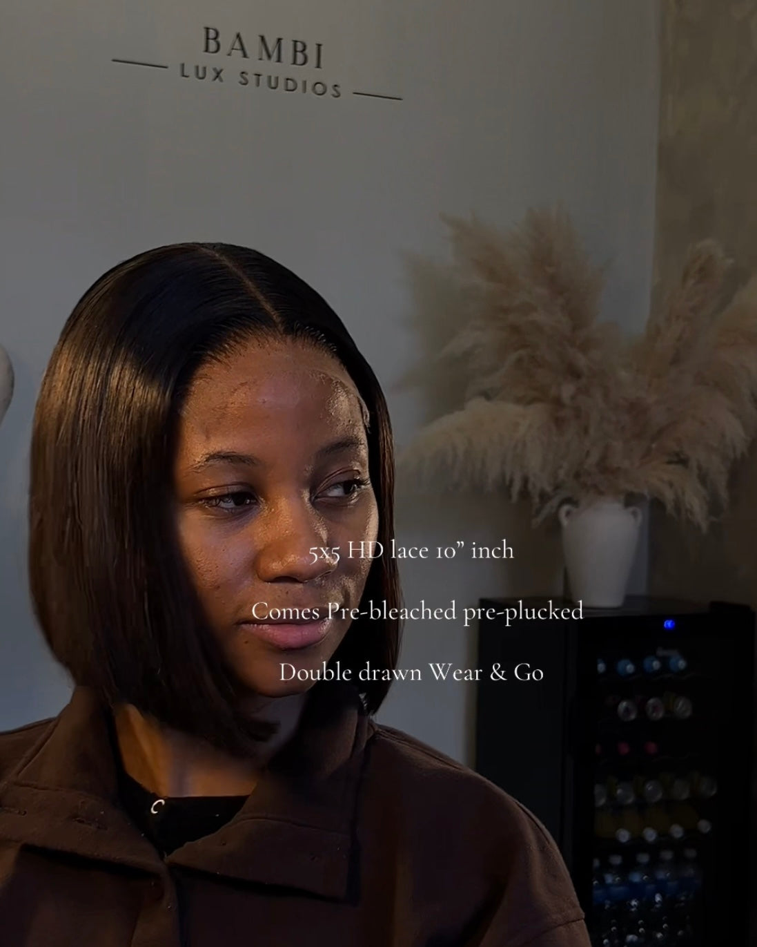 CORPORATE BOB, 5×5 HD, Double Drawn, Pre-Bleached Wear & Go