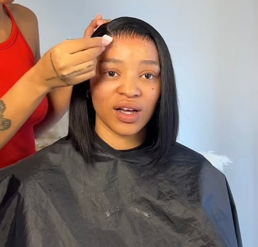 Virgin Super Straight Bob Wig (Glueless Hd Lace)