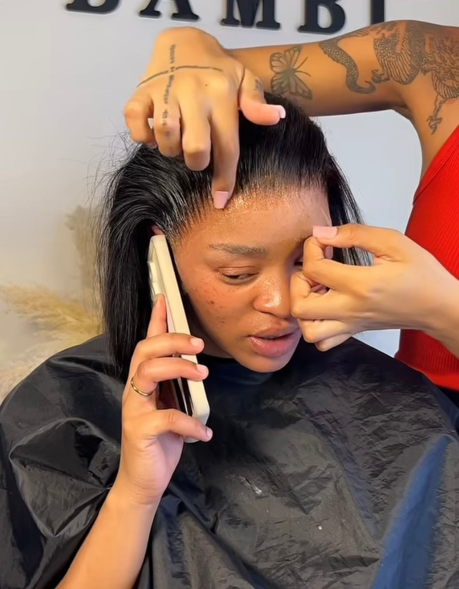 Virgin Super Straight Bob Wig (Glueless Hd Lace)