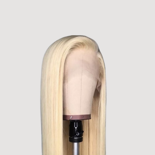 Virgin Blond 613 Straight Wig (Transparent Lace)