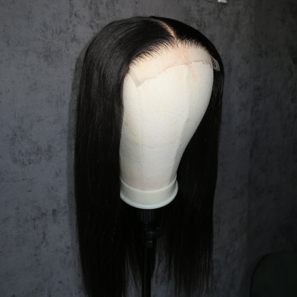 Raw Cambodian 5x5 Glueless Hd lace Natural straight