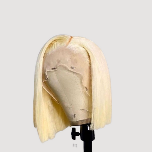 Virgin 613 Blond Bob Wig (Glueless Transparent Lace)