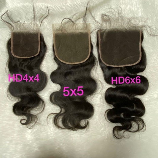 Virgin Hd Lace Closures & Frontals